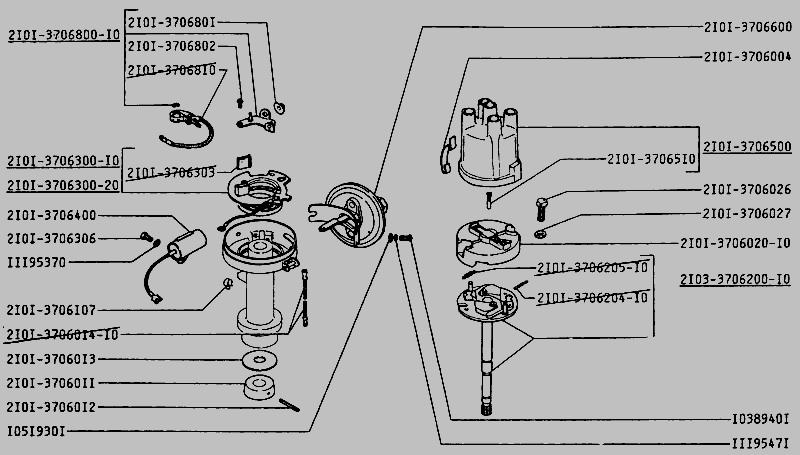 Конденсатор трамблера ВАЗ 2101-2107 MASTER SPORT 2101-3706400. Купить ...