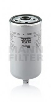 Фильтр топливный высокого давления MAN F2000, F90, L2000, M2000, SETRA = WDK 724 MANN-FILTER WDK 725 (фото 1)