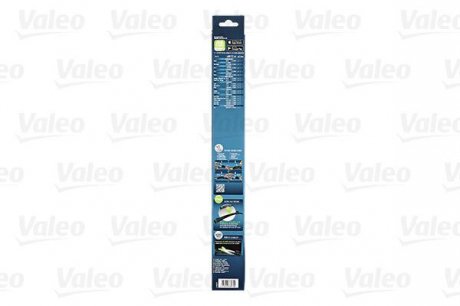 Щетка стеклоочистителя HU35 HydroConnect Upgrade LHD 35cm x 1шт. Valeo 578570