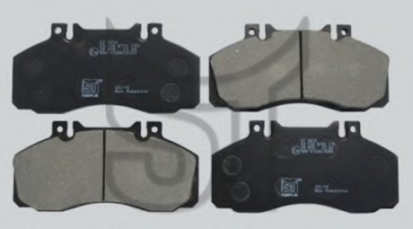 Комплект тормозных колодок, дисковый тормоз ST-TEMPLIN ST-Templin Automotive 03.120.8700.170