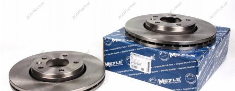 Тормозной диск вентилируемый передний Opel VIVARO 615 521 0014 MEYLE AG 6155210014 (фото 1)