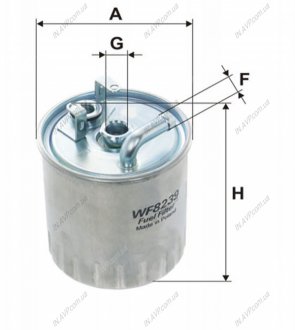 Фильтр топливный MB - SPRINTER, VITO = FN PP841/1 WIX FILTERS WF8239 (фото 1)