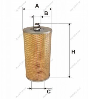 Фильтрующий элемент масляного фильтра = FN OM514 WIX FILTERS 57609E (фото 1)