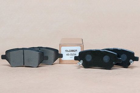 Колодки тормозные дисковые передние (M11-3501080) GLOBER 45-2254 (фото 1)