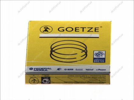 Кольца поршневые (требуется комплектов - 4) Goetze 08-307200-00 (фото 1)