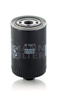 Фильтр масляный высокого давл DAF 65CF-85CF, 65-95 MANN-FILTER W 940/5 (фото 1)