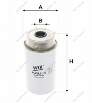 Фильтр топливный FORD - TRANSIT = FN PP848/2 WIX FILTERS WF8246 (фото 1)