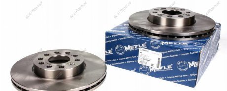 Тормозной диск вентилируемый передний 115 521 1045 MEYLE AG 1155211045 (фото 1)