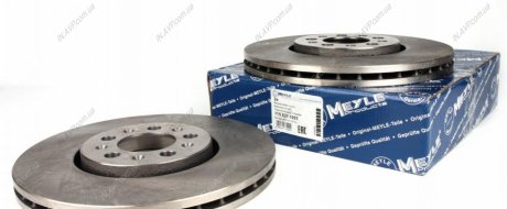 Тормозной диск вентилируемый передний 115 521 1051 MEYLE AG 1155211051 (фото 1)