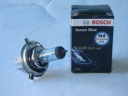 Автомобiльна лампа H4 XenonBlue W-V 1 987 302 045 BOSCH 1987302045