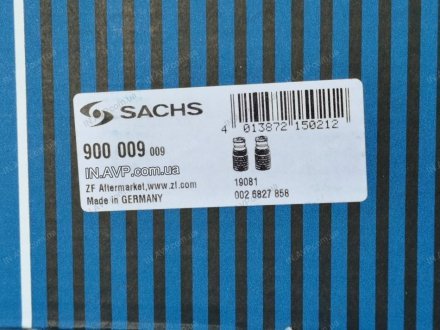 Защитный комплект амортизатора передний 900 009 SACHS 900009