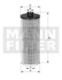 Фильтрующий элемент масляного фильтра MANN HU 931/6X MANN-FILTER HU 931/6 X