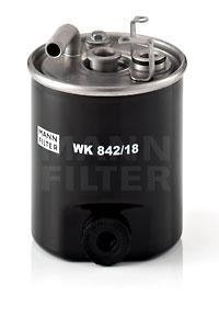 Фильтр топливный MB - SPRINTER, VITO MANN-FILTER WK 842/18 (фото 1)