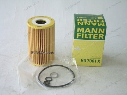 Масляный фильтр MANN HU 7001X MANN-FILTER HU 7001 X