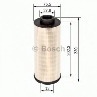 Фильтр топливный диз. H=230mm F 026 402 029 BOSCH F026402029 (фото 1)