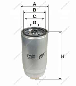 Фильтр топливный = FN PP879/3 WIX FILTERS 95039E (фото 1)