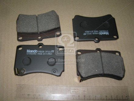 Тормозные колодки дисковые передні Mando MPK06