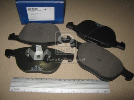 Тормозные колодки дисковые передние HI-Q SP1260