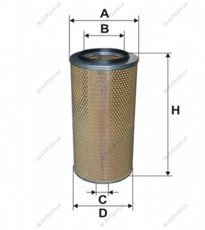 Фильтр воздушный = FN AM402 WIX FILTERS 42608E (фото 1)