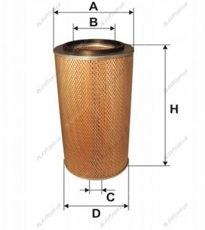 Фильтр воздушный = FN AM474 WIX FILTERS 93342E