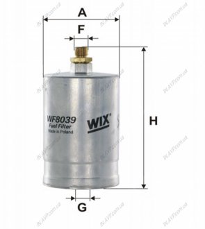 Фильтр топливный = FN PP835 WIX FILTERS WF8039 (фото 1)