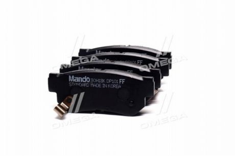 Тормозные колодки дисковые задні Mando MPH18 (фото 1)
