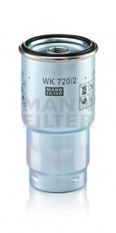 Фильтр топливный WK 720/2 = WK 720/2X MANN-FILTER WK 720/2 X (фото 1)
