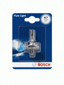 Лампа накаливания 12V 55W H7 PURE LIGHT (blister 1 шт) 1 987 301 012 BOSCH 1987301012