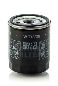 Фильтр масляный = W 713/15 MANN-FILTER W 713/28 (фото 1)