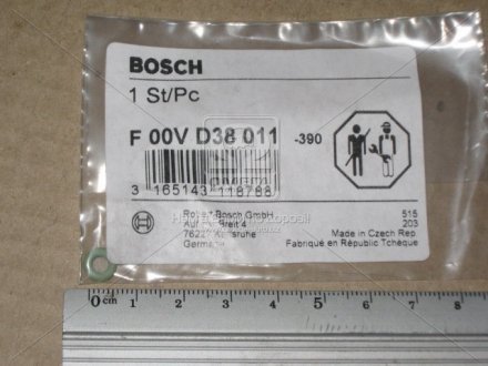 Кольцо с о-сечением F 00V D38 011 BOSCH F00VD38011