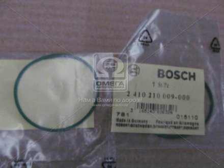 Кольцо с о-сечением 2 410 210 009 BOSCH 2410210009 (фото 1)