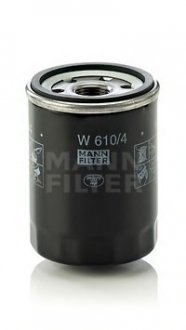 Фильтр масляный = W 610/83 MANN-FILTER W 610/4 (фото 1)