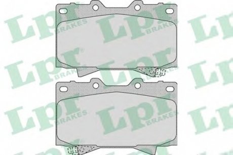 Тормозные колодки дисковые LPR 05P1050