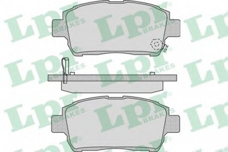 Тормозные колодки дисковые LPR 05P1062
