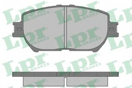 Тормозные колодки дисковые LPR 05P1361