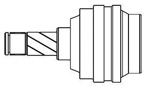 Шрус внутренний с пыльником GSP GSP AUTOMOTIVE 699025