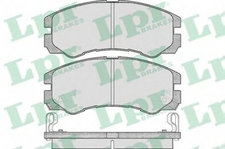 Тормозные колодки дисковые LPR 05P565