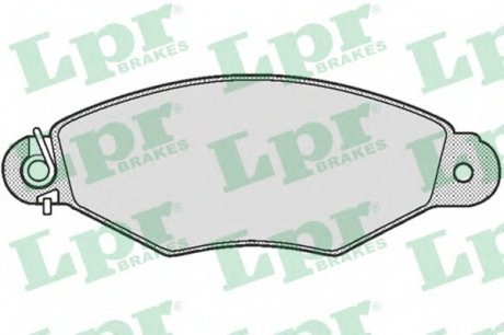 Тормозные колодки дисковые LPR 05P661