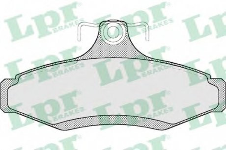 Тормозные колодки дисковые LPR 05P694