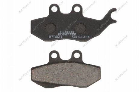 Тормозные колодки Ferodo FDB677EF