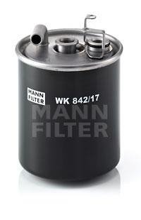 Фильтр топливный MANN-FILTER WK 842/17 (фото 1)