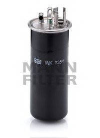 Фильтр топливный MANN-FILTER WK 735/1 (фото 1)
