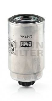 Фильтр топливный MANN-FILTER WK 854/6 (фото 1)
