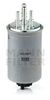 Фильтр топливный MANN-FILTER WK 829/4 (фото 1)