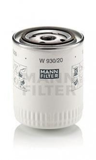 Фильтр масляный MANN-FILTER W 930/20 (фото 1)
