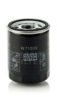 Фильтр масляный MANN MANN-FILTER W 713/29