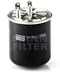 Фильтр топливный MANN-FILTER WK 820 (фото 1)
