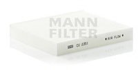 Фильтр салона MANN MANN-FILTER CU 2351