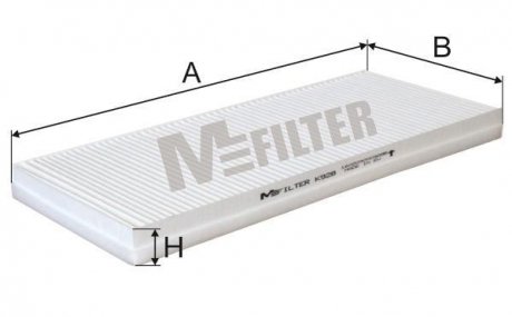 Фильтр салона MFILTER M-Filter K928
