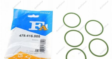 Уплотнительное кольцо/FPM 45,60 x 52,30 x 3,50 kauczuk fluorowy green 70F01 FISCHER Fischer Automotive 479.416.005